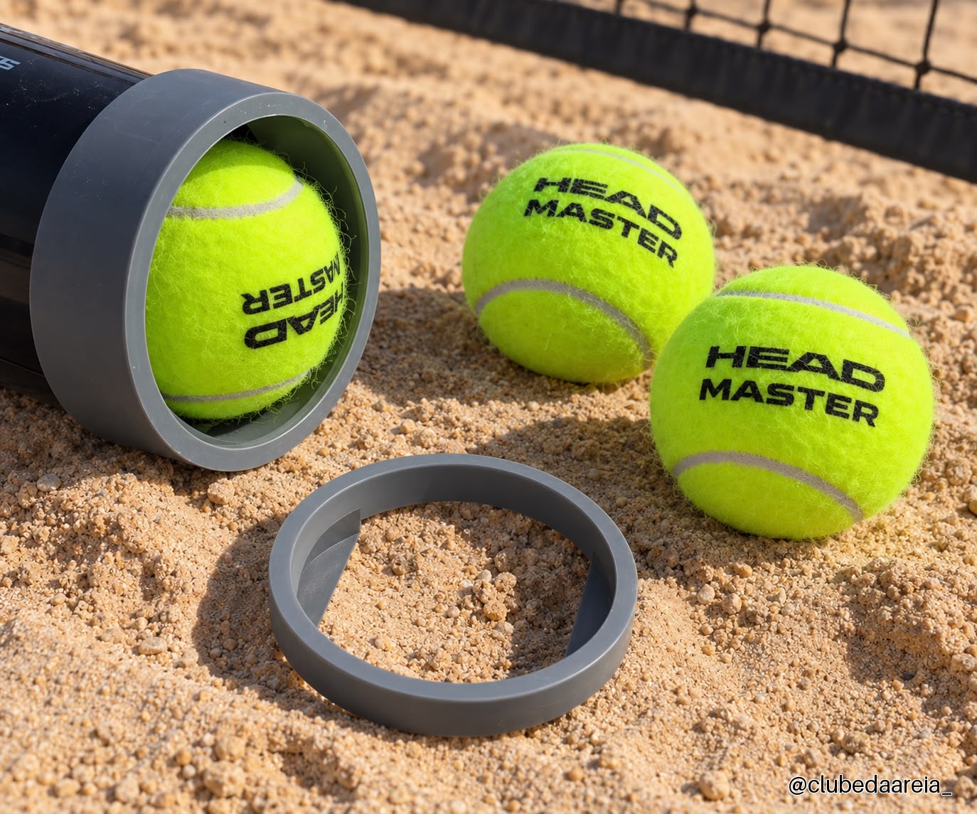Coletor Ponteiras Apanhador Bolas Beach Tennis Tênis Pádel
