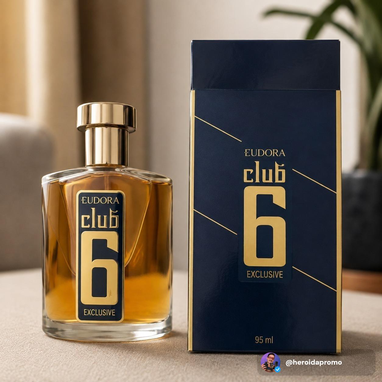 Eudora Club 6 Exclusive Colônia 95ml