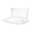 Kit Travesseiro 50x70cm Buddemeyer Toque de Pluma Algodão Branco 2 peças
