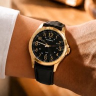 Relógio Mondaine Masculino Quartz Lançamento Pulso Original Dourado Preto