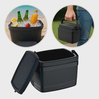 Caixa Térmica Cooler Pequeno 5 Litros Com Alça Soprano Preto
