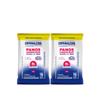 Kit 02 Pacotes de Lenços Umedecidos Clássico com Álcool 15 Lenços cada Coperalcool
