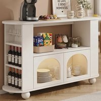 Buffet Aparador Cantinho Do Café Multiuso 120cm Yesop Branco