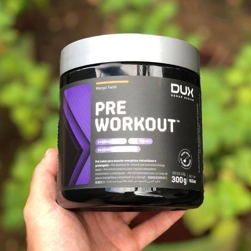 Pre Workout - Pote 300g Dux Nutrition - Sabor Frutas Vermelhas