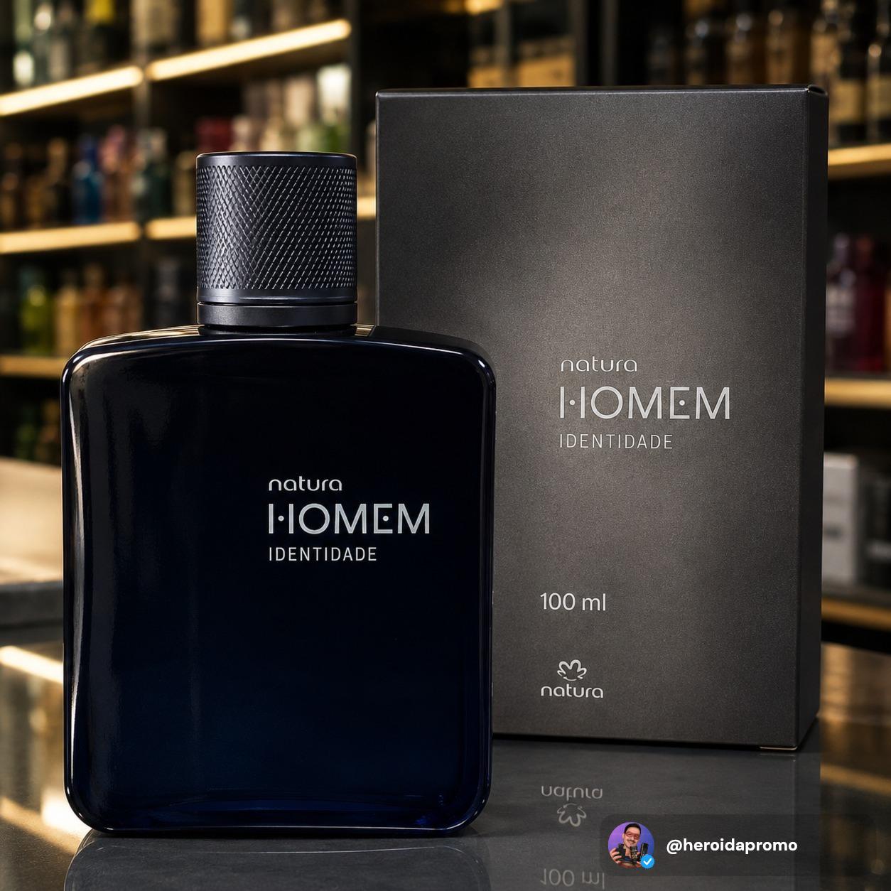 Natura Deo Parfum Homem Identidad Masculino - 100ml