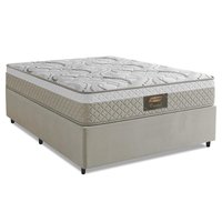 Cama Box Casal Cristal Molas Ensacadas: noites de puro conforto! ✨