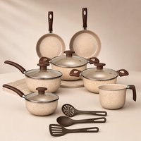 Kit Panelas Cerâmica 10 peças: cozinha dos sonhos! ✨