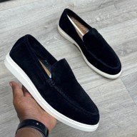 Mocassim Masculino Em Camurça Linha Esporte Fino Old Money