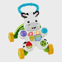 Andador Zebrinha Com Atividades Luzes E Sons Fisher-price Multicolor