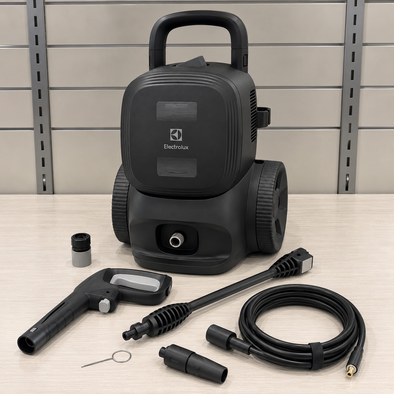 Lavadora De Alta Pressão Electrolux 2200psi 1800w (uws2200) Cinza-escuro 220v 60