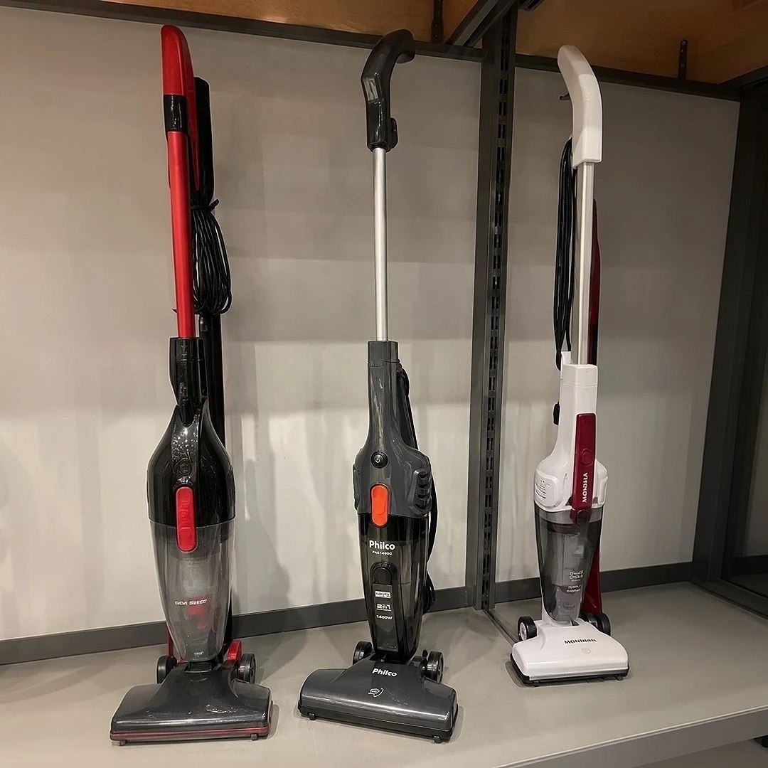 Aspirador De Pó Vertical Pas1450c 2 Em 1 1300w Cor Cinza Philco