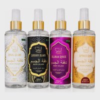 Kit Com 4 Body Splash Arabe Deocolonia Perfume Desodorante Corporal Soul Allibah Rouge Luxury Black Attaff Rose Royal Blanc 200ml
