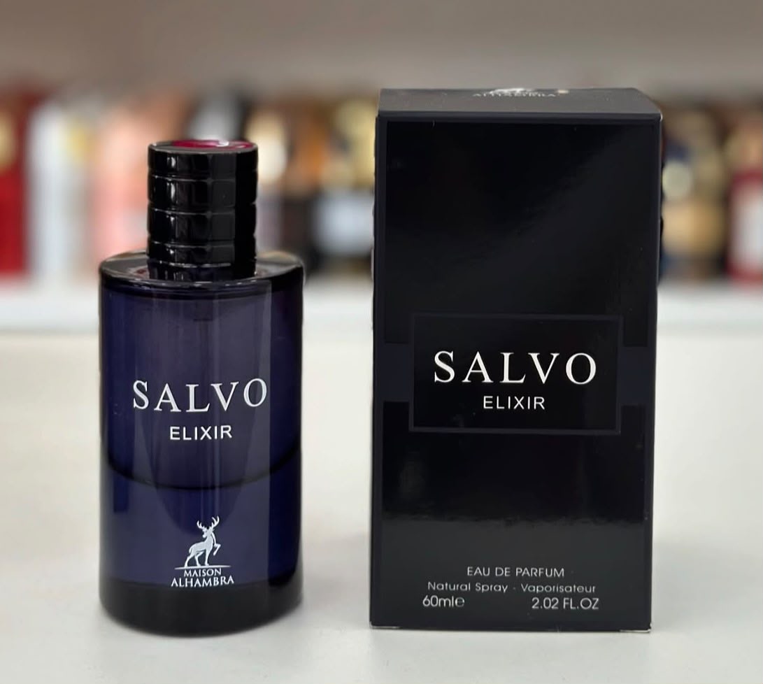 Perfume Árabe Masculino Maison Alhambra Salvo Elixir 60ml