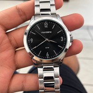 Relogio Mondaine Masculino Ref: 83515g0mvne3 Casual Prateado