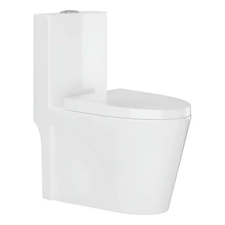 Vaso Sanitário Tubrax Monobloco VAB0002 Caixa Acoplada Completo Privada Cor Branco