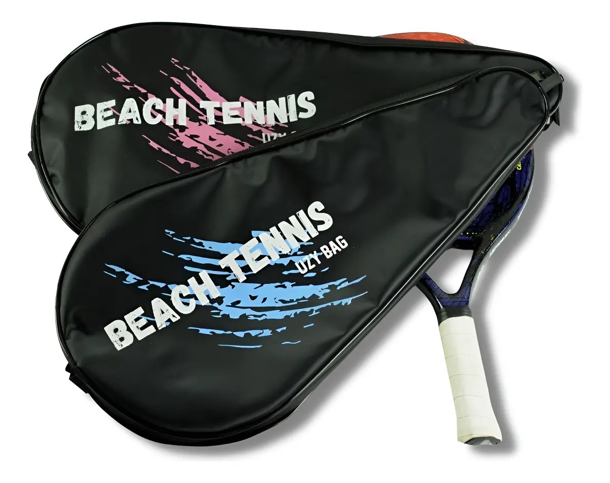 Capa De Raquete De Beach Tennis Raqueteira Tênis De Praia