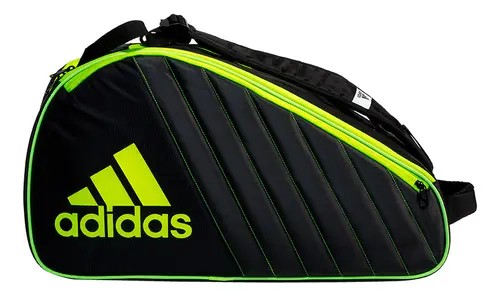 Raqueteira adidas Pro Tour Preta E Verde - Beach Tennis Cor Preto