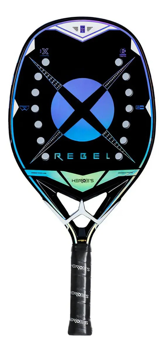 Heroes rebel raquete beach tennis 2023 cor preto