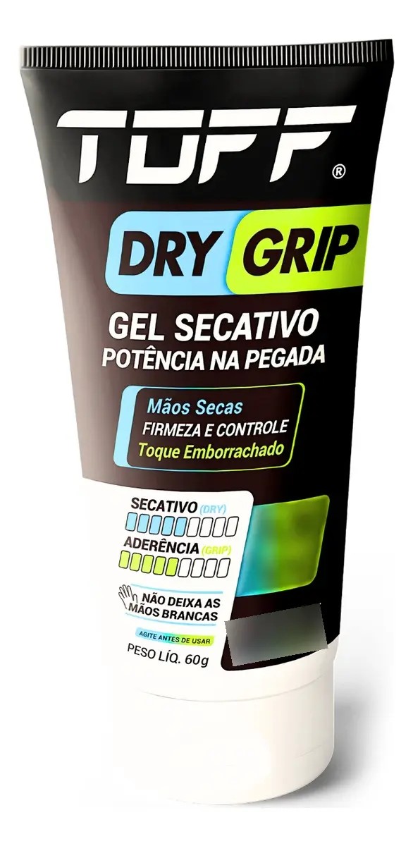 Mãos Secas Com Firmeza Na Pegada - Toff Drygrip - 60g