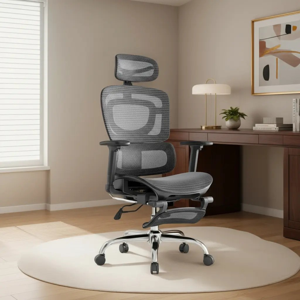 Cadeira De Escritório Ergonômica Mônaco Bt07 Luvinco