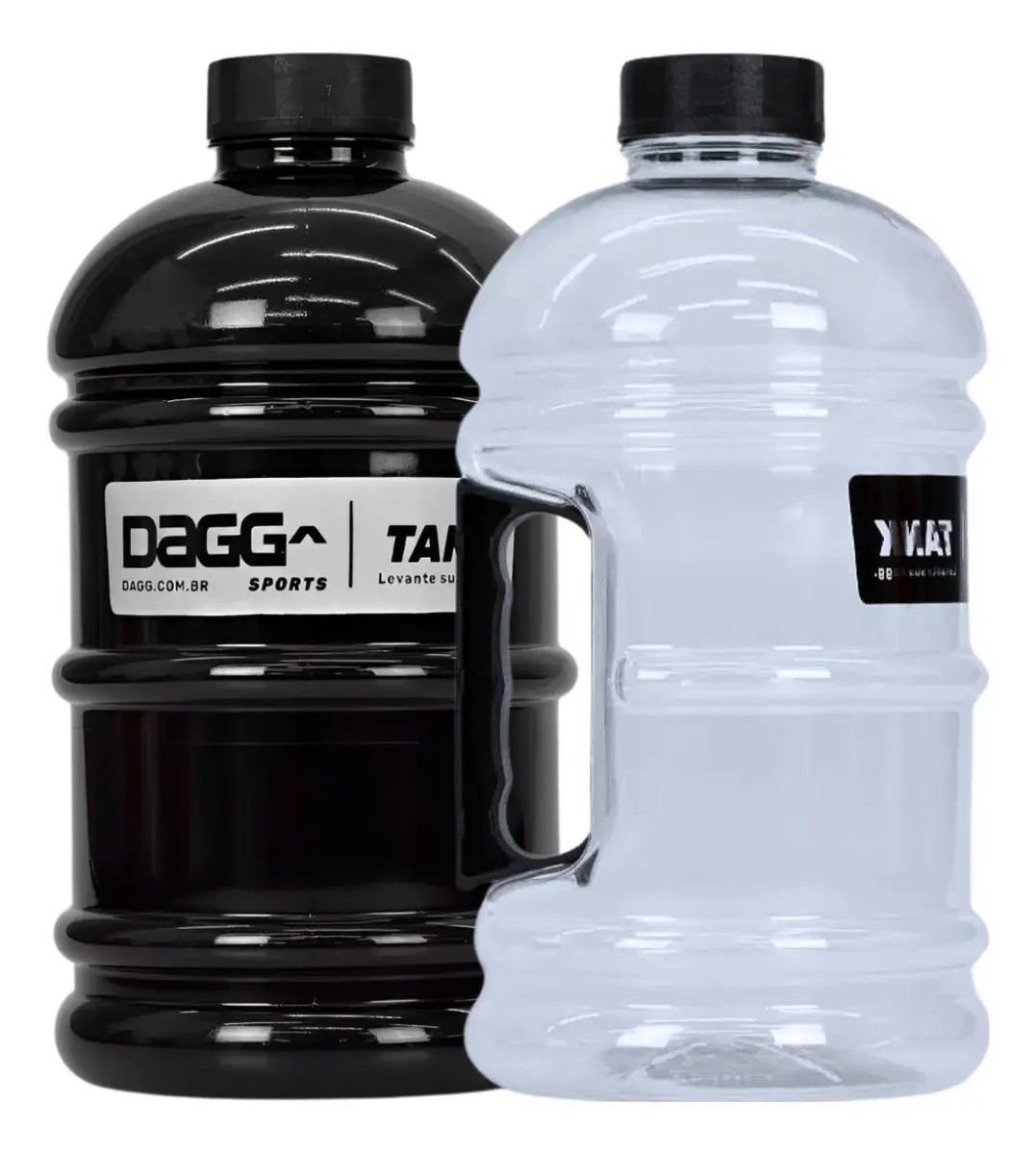 Kit 2 Garrafas Galão De Água Dagg Tank 2l