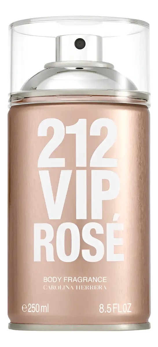 Body Spray Carolina Herrera 212 Vip Rosé 250ml