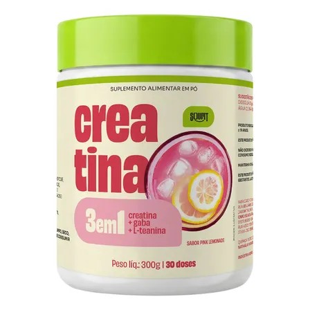 Creatina Monohidratada 300g Soufit- Sabor Pink Lemonade Pink Lemonade;