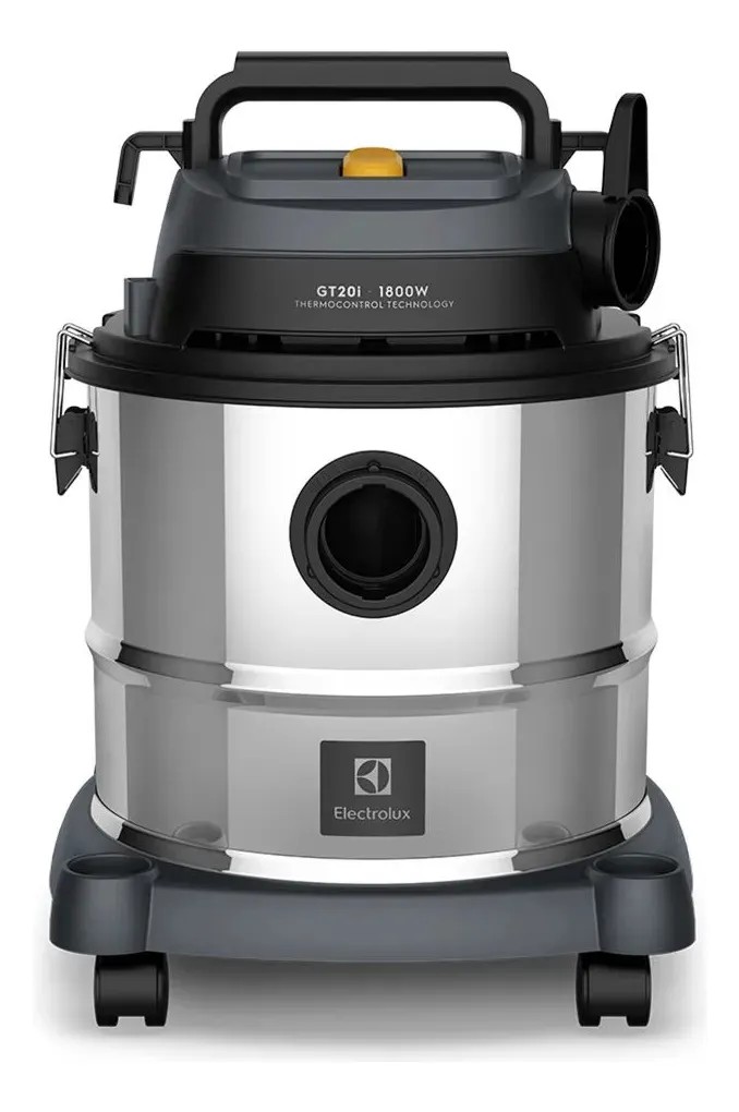 Aspirador de Água e Pó Inox da Electrolux com Função Sopro 1800W 20L 220v (GT20I)