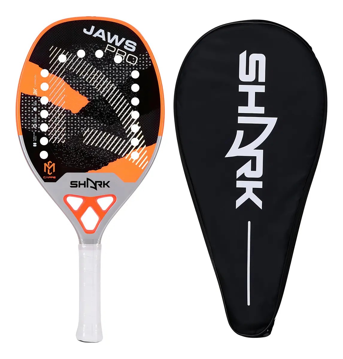Raquete De Beach Tennis Shark Jaws Pro Michele Cappelletti