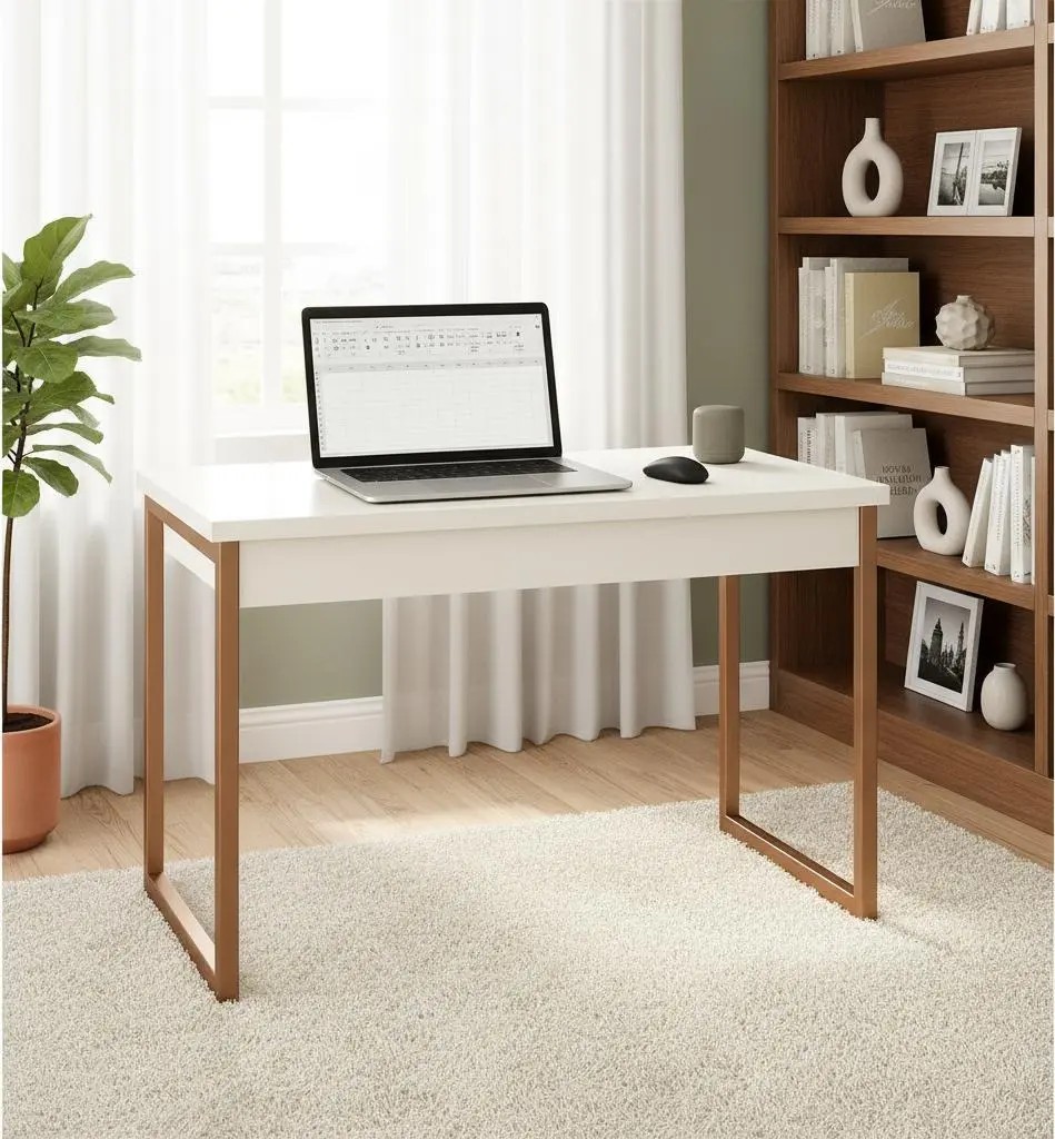 Mesa Home Office Escrivaninha Industrial
