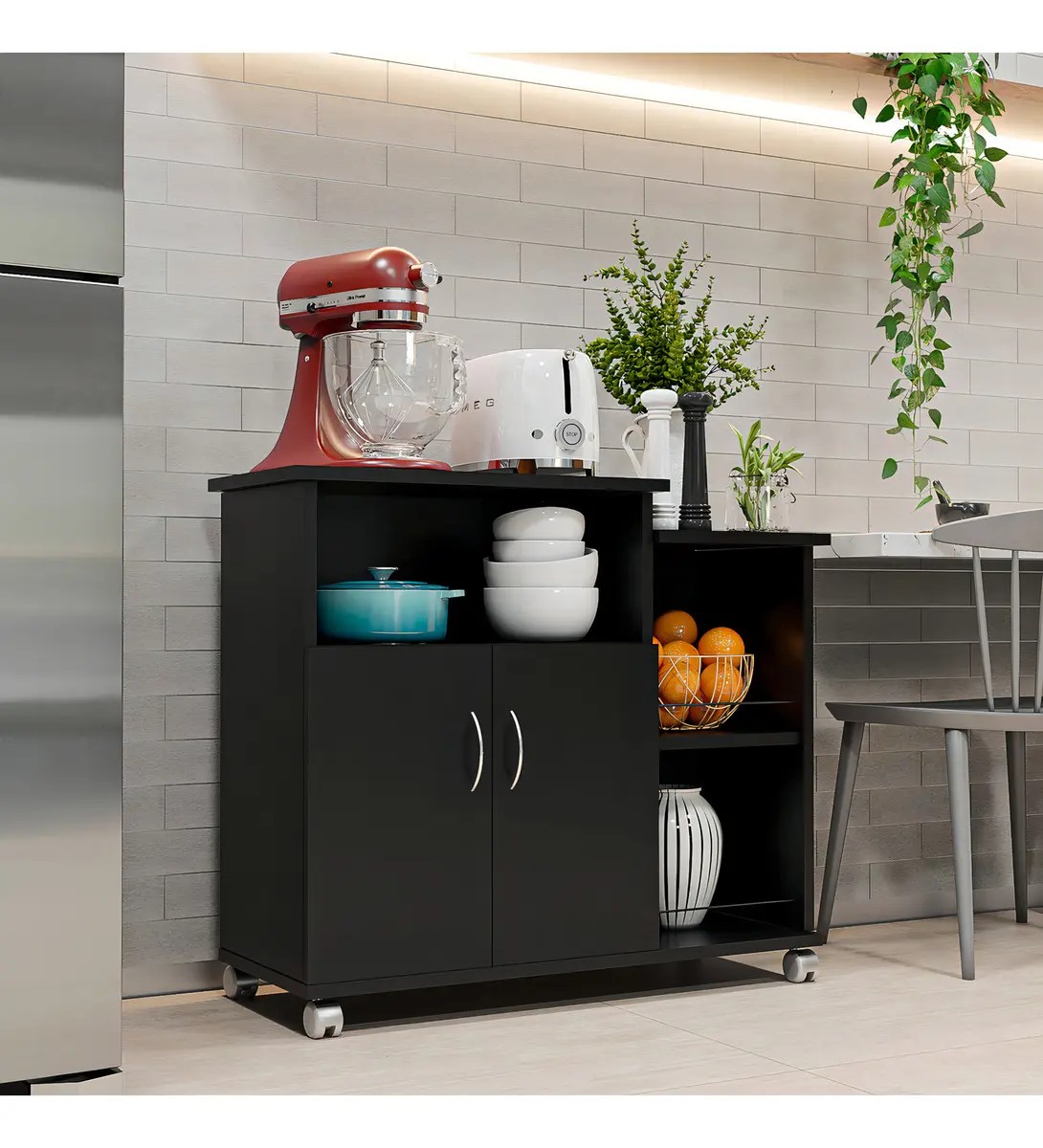 Fruteira Armário para Cozinha Balcão Para Cafeteira