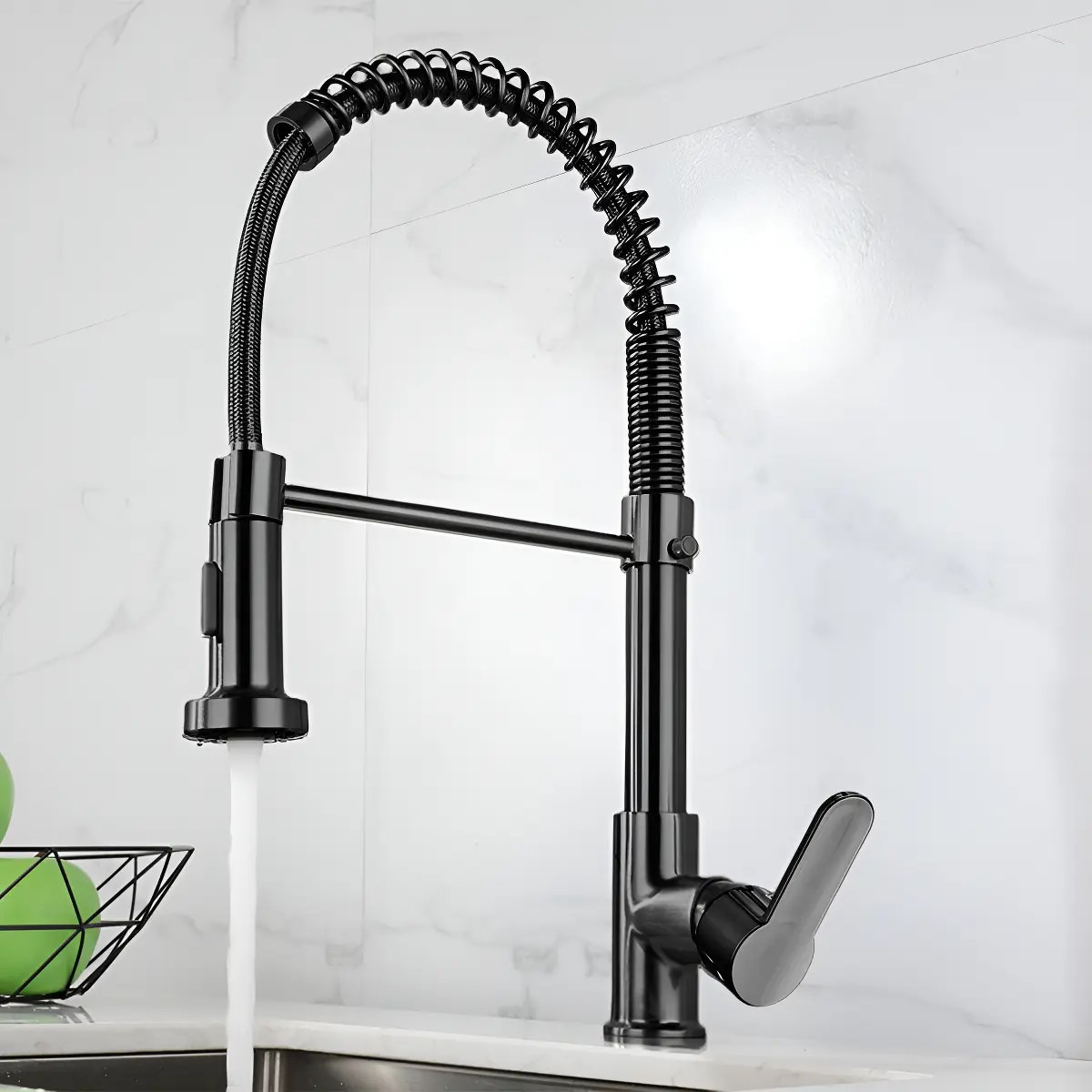 Torneira De Cozinha Gourmet Com Extensor - Preto