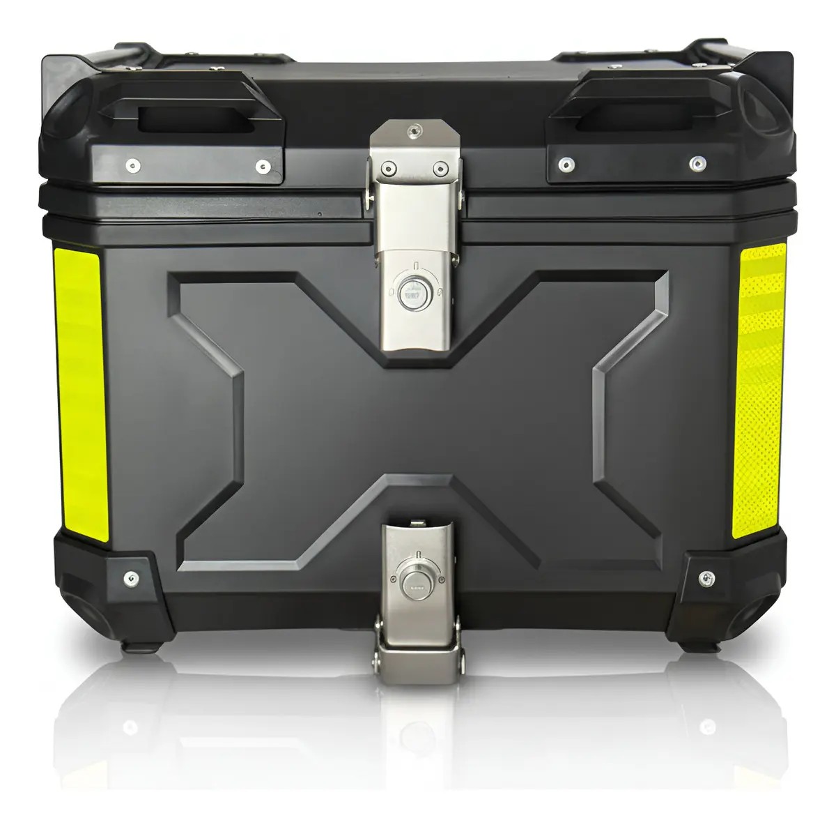 Baú de Moto Rocket Adventure 45L em Plástico ABS Universal Preto