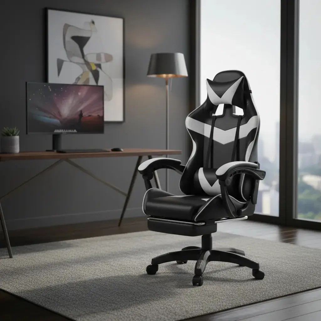 Cadeira Gamer Nitro Ergonômica Branco