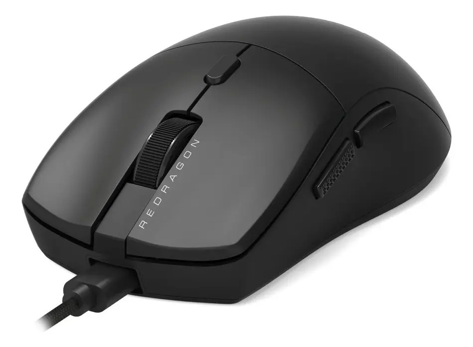 Mouse Gamer Ultraleve Redragon Neva Preto 6 Botões M815