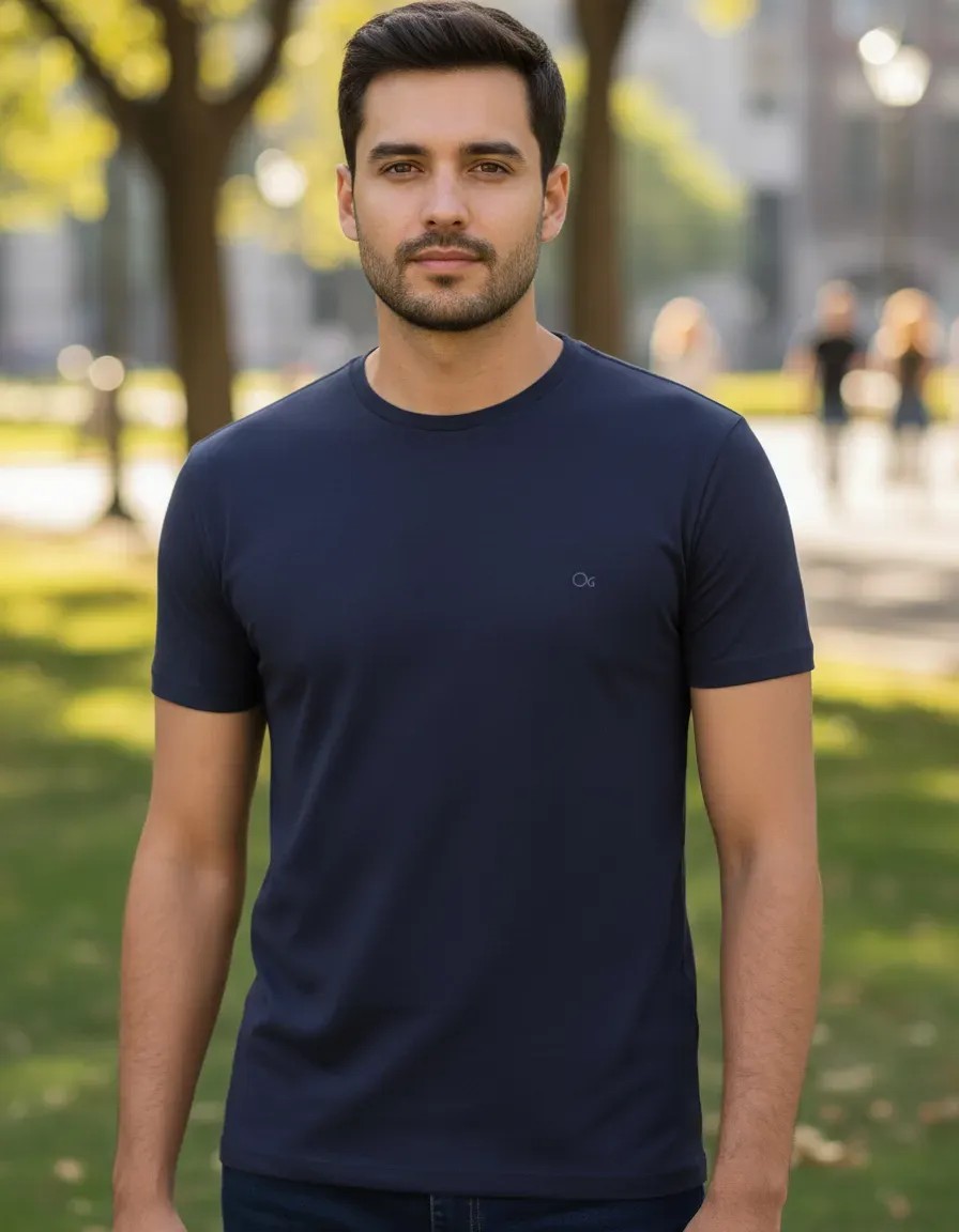 Camiseta Slim Algodão Ogochi