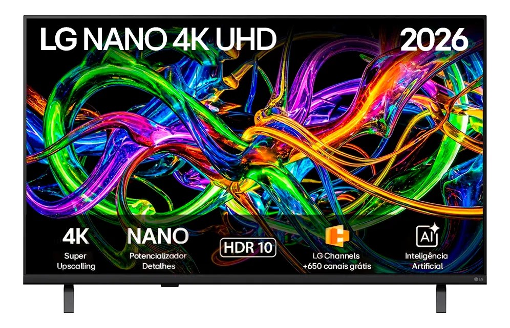 Smart TV LG 43'' 4K UHD AI Nano