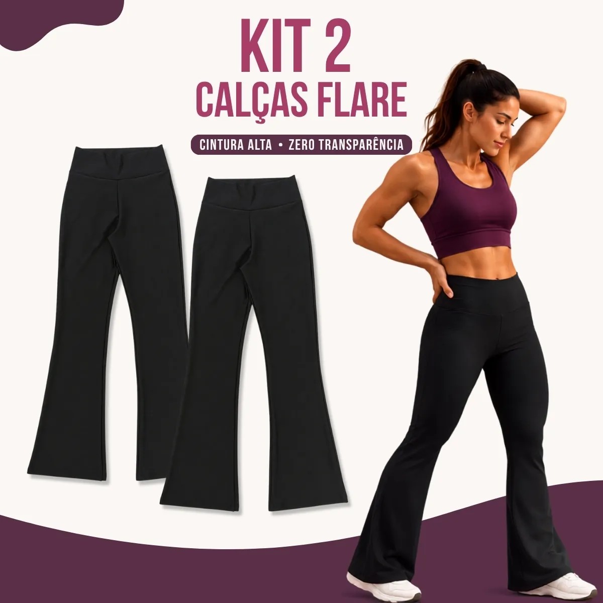 A LEGGING QUE ENCARA QUALQUER TREINO!