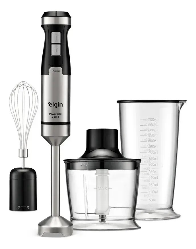 Mixer Power Inox 3 Em 1 Elgin 1.000w