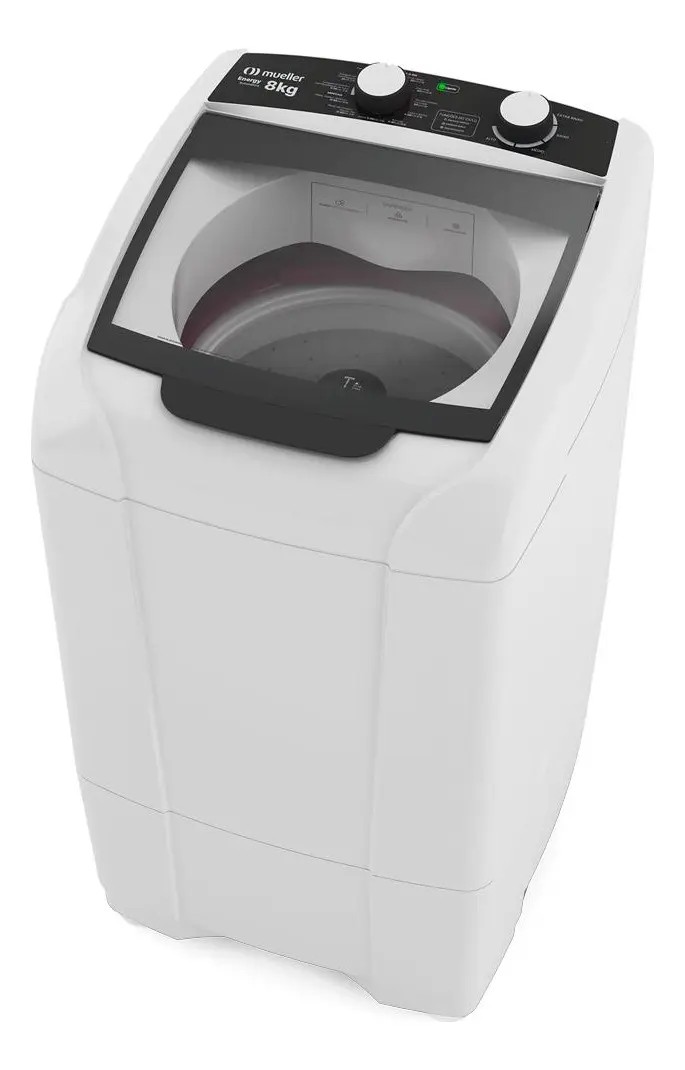 Mueller Lavadora de Roupas Energy 8kg - Branca 127V