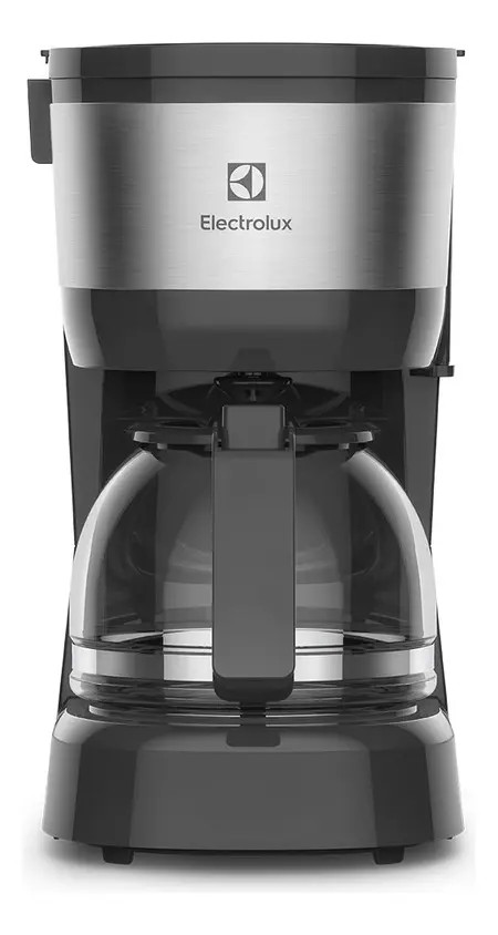 Cafeteira elétrica Electrolux inox filtro 600ml