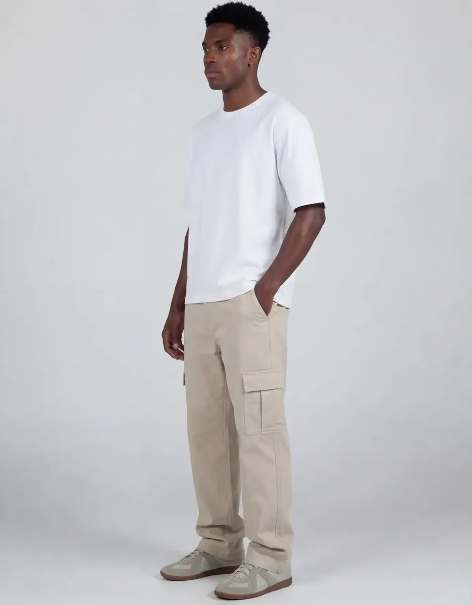 Calça Cargo Premium Masculina Sarja
