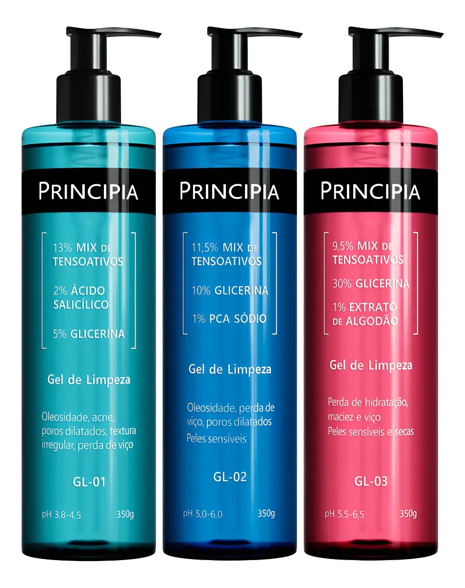 Principia Kit Trio Limpeza Facial