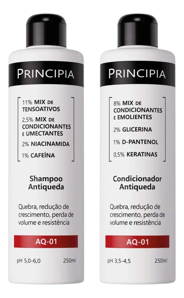 Principia Kit Shampoo E Condicionador Antiqueda Aq-01