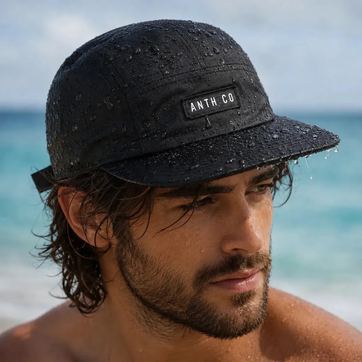 Boné Aba Reta Five Panel Impermeável