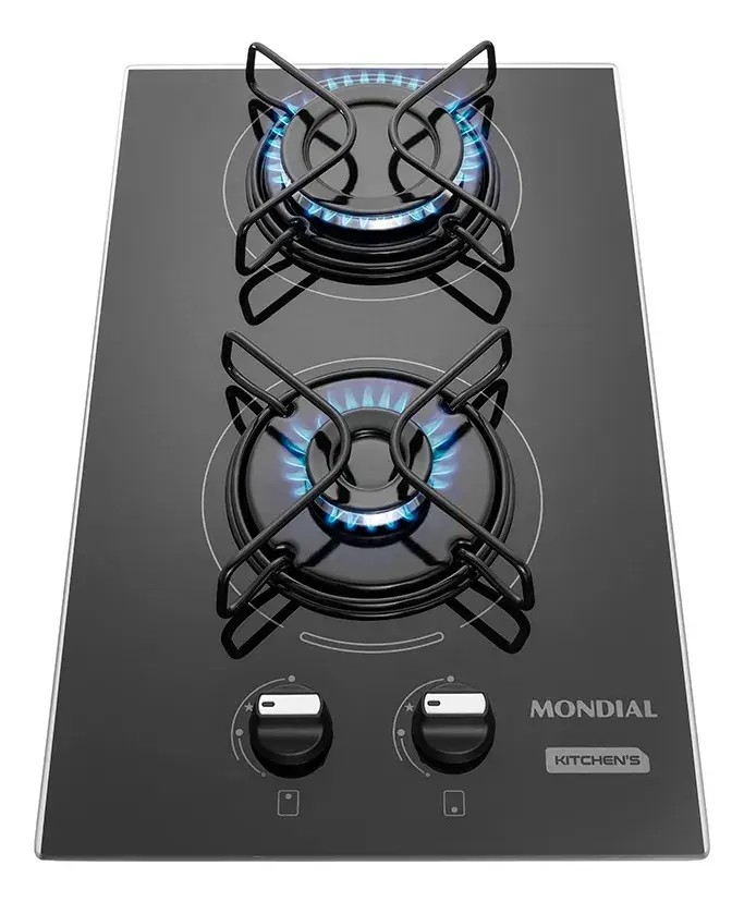 Cooktop a Gás 2 Bocas Bivolt Mondial