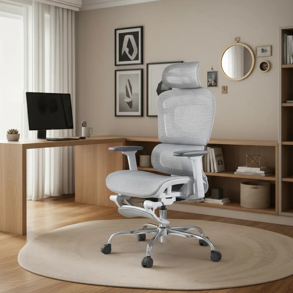 Cadeira Ergonômica Mônaco WT07 Cinza