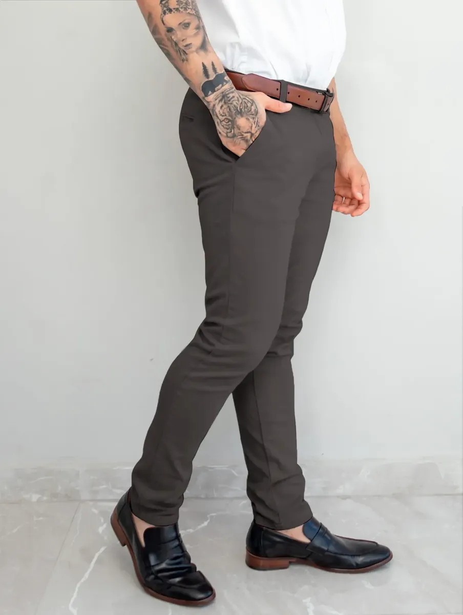 Calça Sarja Masculina Alfaiataria