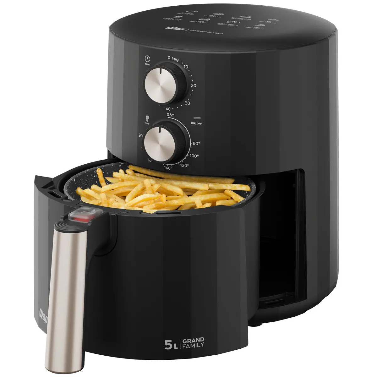 Air Fryer Wap Grand Family 5L 1500W GreyStone 220V