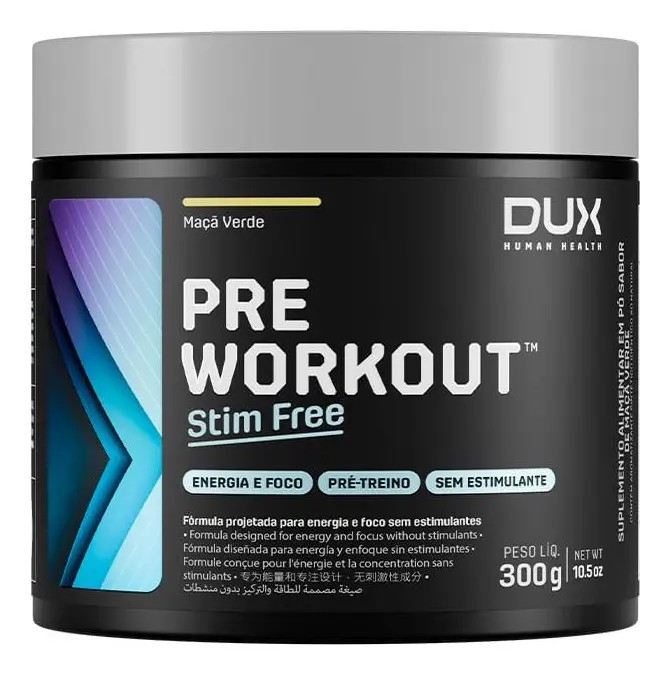 PRE TREINO SEM CAFEÍNA!